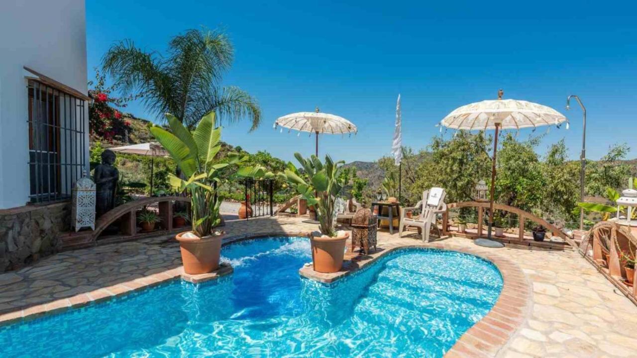 Villa Malaga Con Jacuzzi Piscina Vallada Barbacoa By Andaraholidays Sayalonga Exterior photo